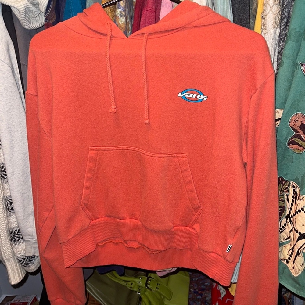 Vans Orange Hoodie Jacket